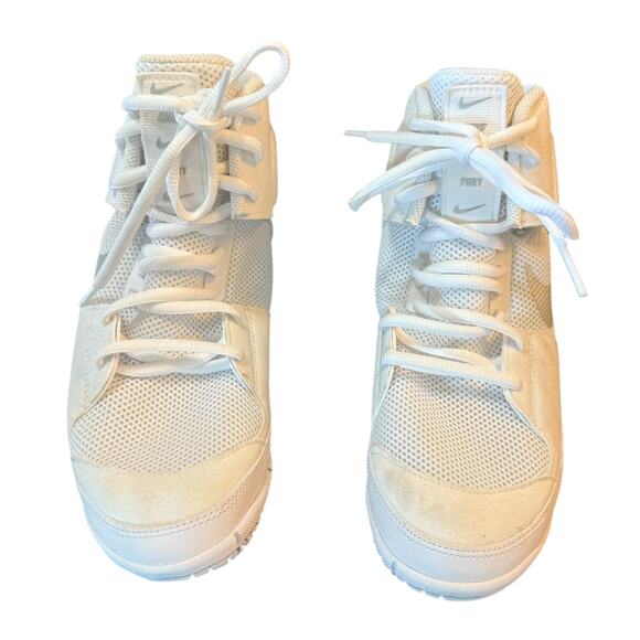 Nike Fury White & Silver Wrestling Boxing MMA Shoes Sneakers Size 7.5 - Picture 3 of 10